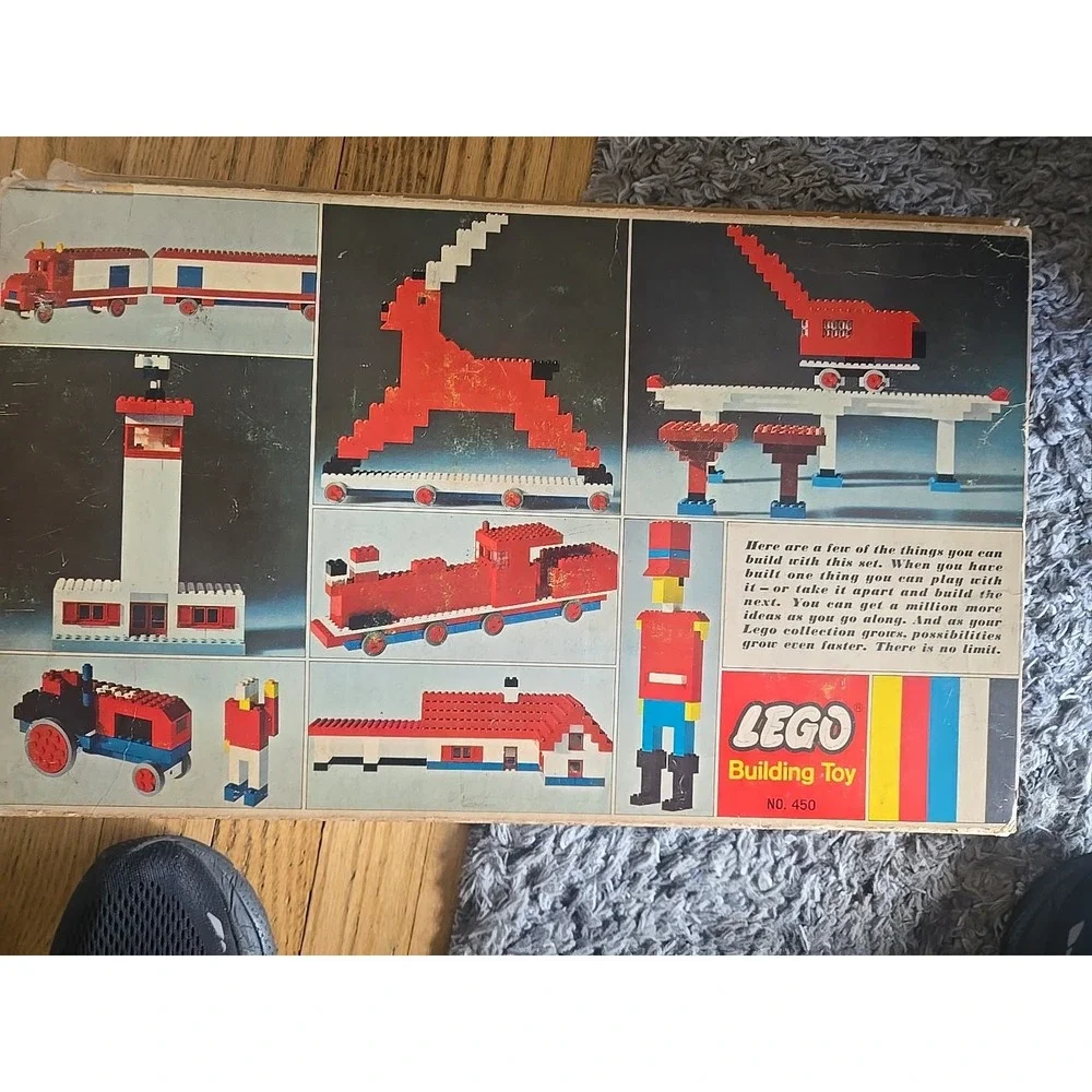 VTG LEGO Building Toy‎ 1960s Samsonite  Corp #450